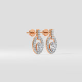 0.5 Ct Oval Ellipse Drops