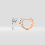 0.5 Ct Pear Oblíq Huggies