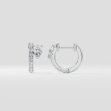 0.5 Ct Pear Oblíq Huggies