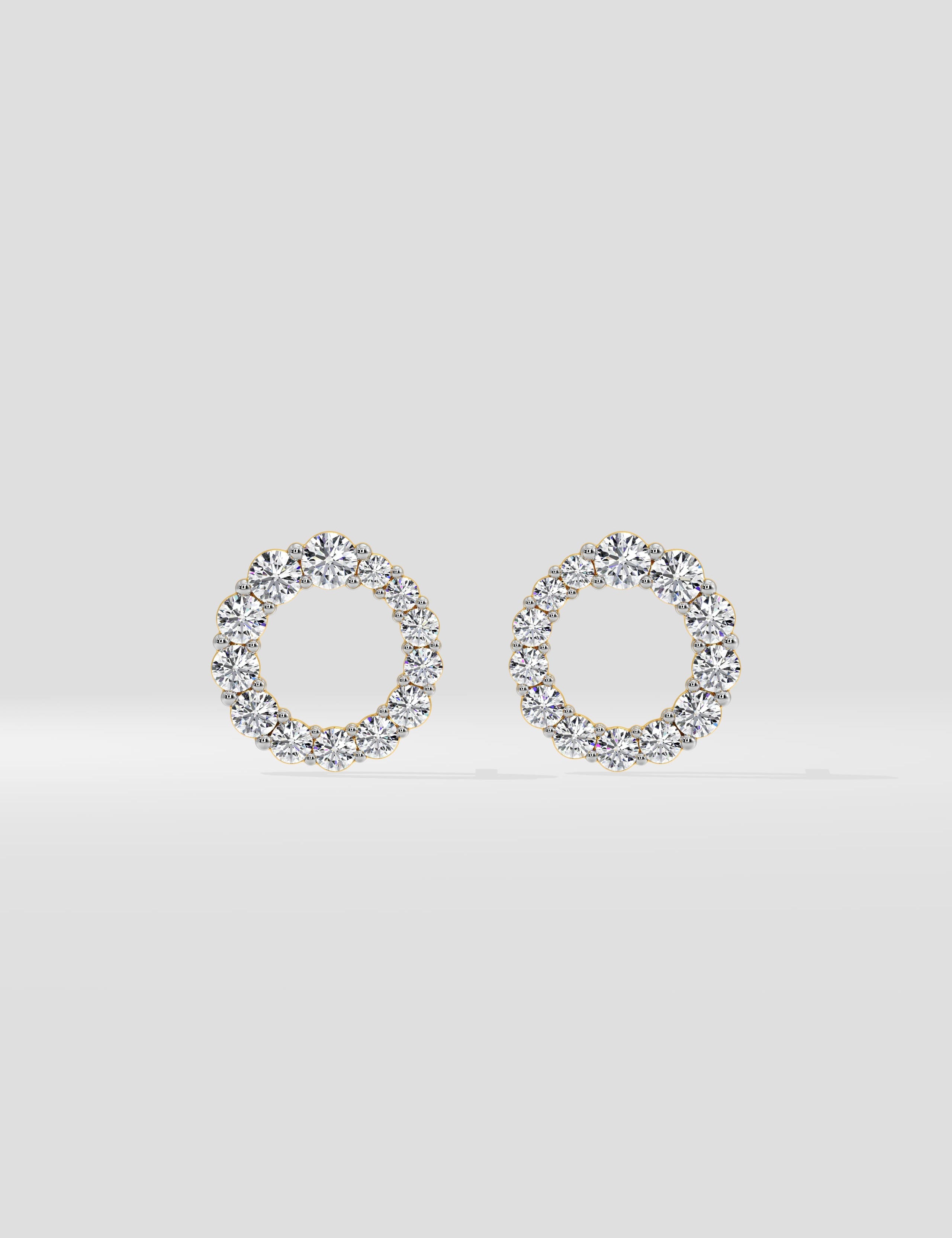 Crescenda Front Hoops - House of Quadri
