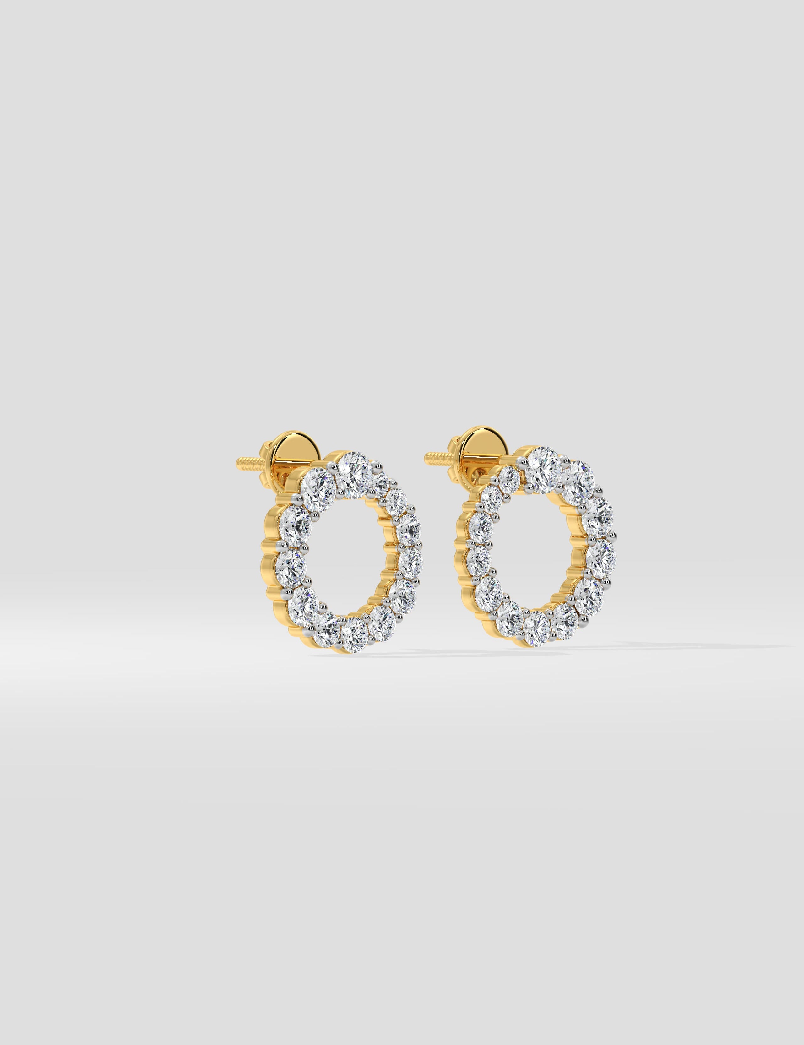 Crescenda Front Hoops - House of Quadri