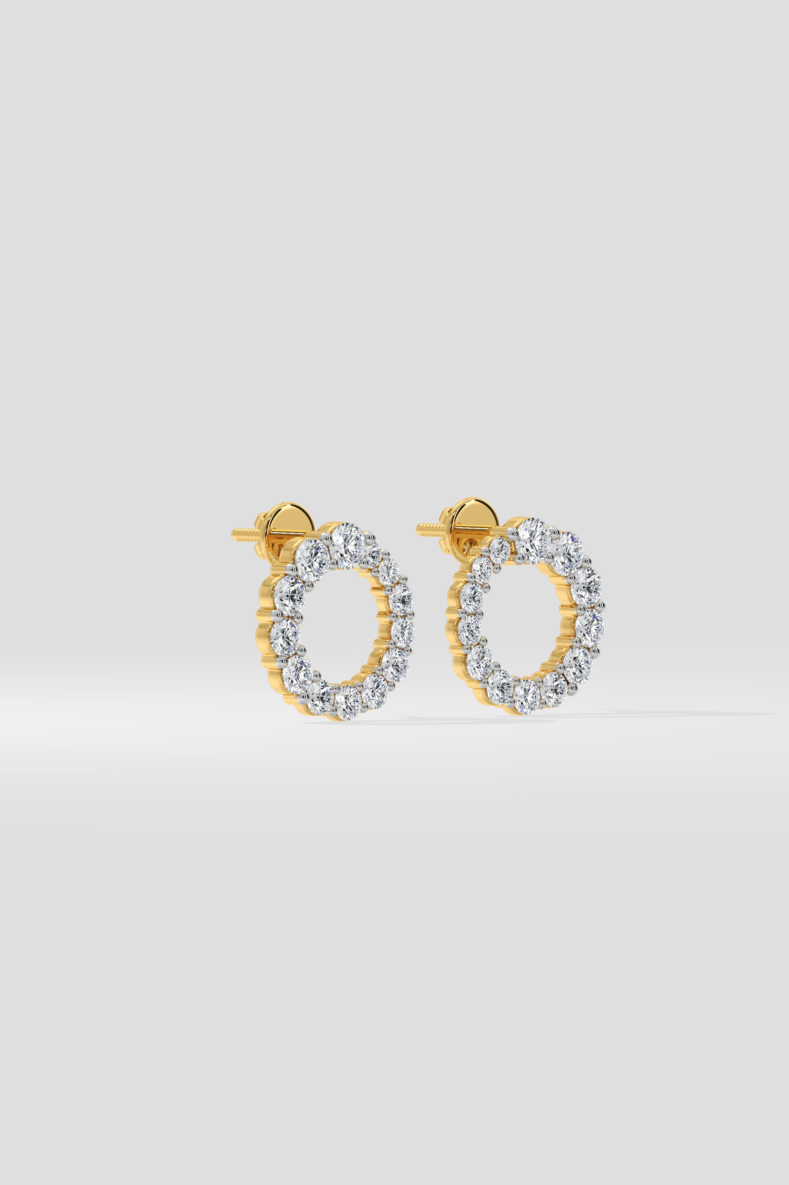 Crescenda Front Hoops - House of Quadri