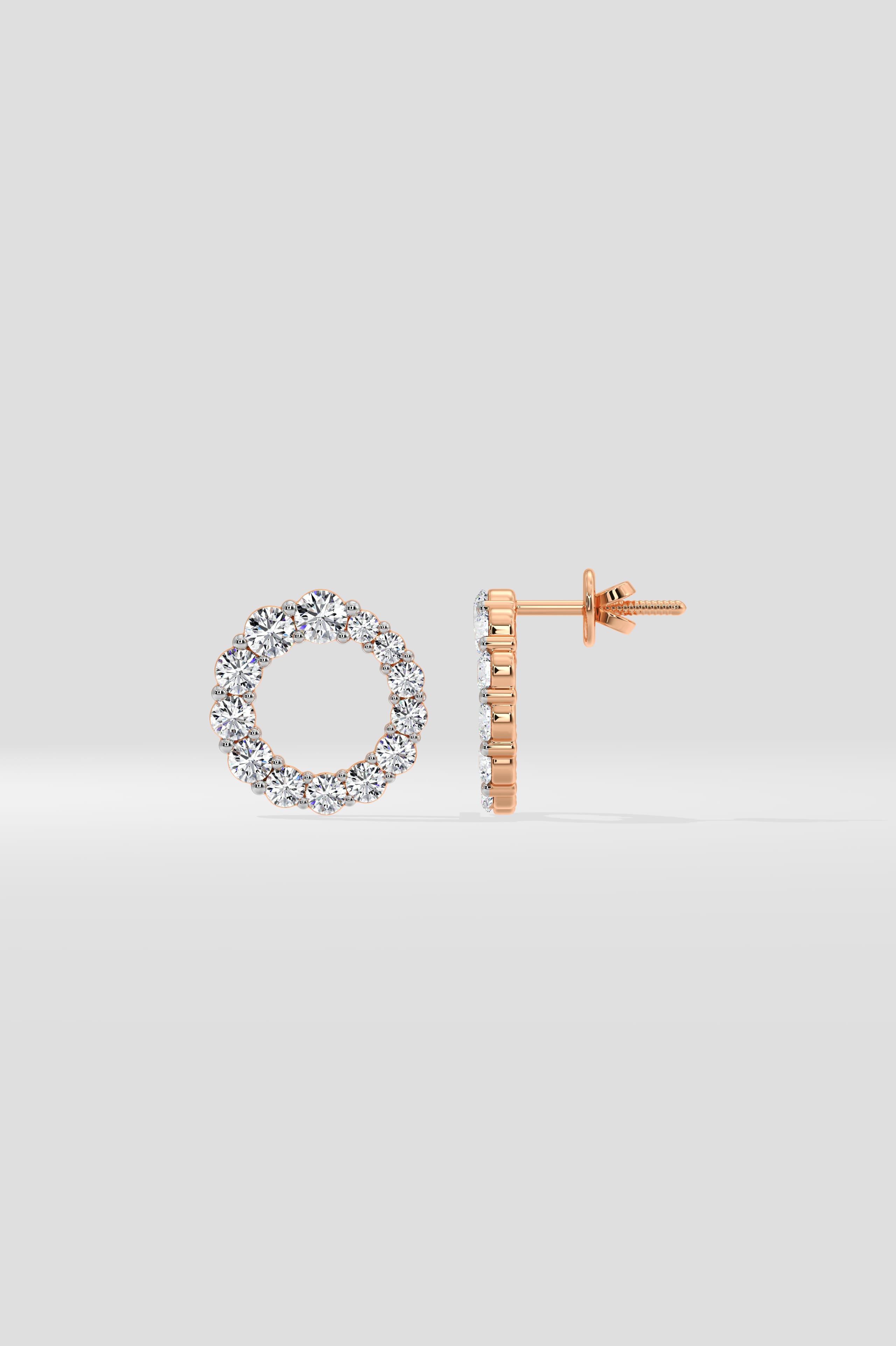 Crescenda Front Hoops - House of Quadri