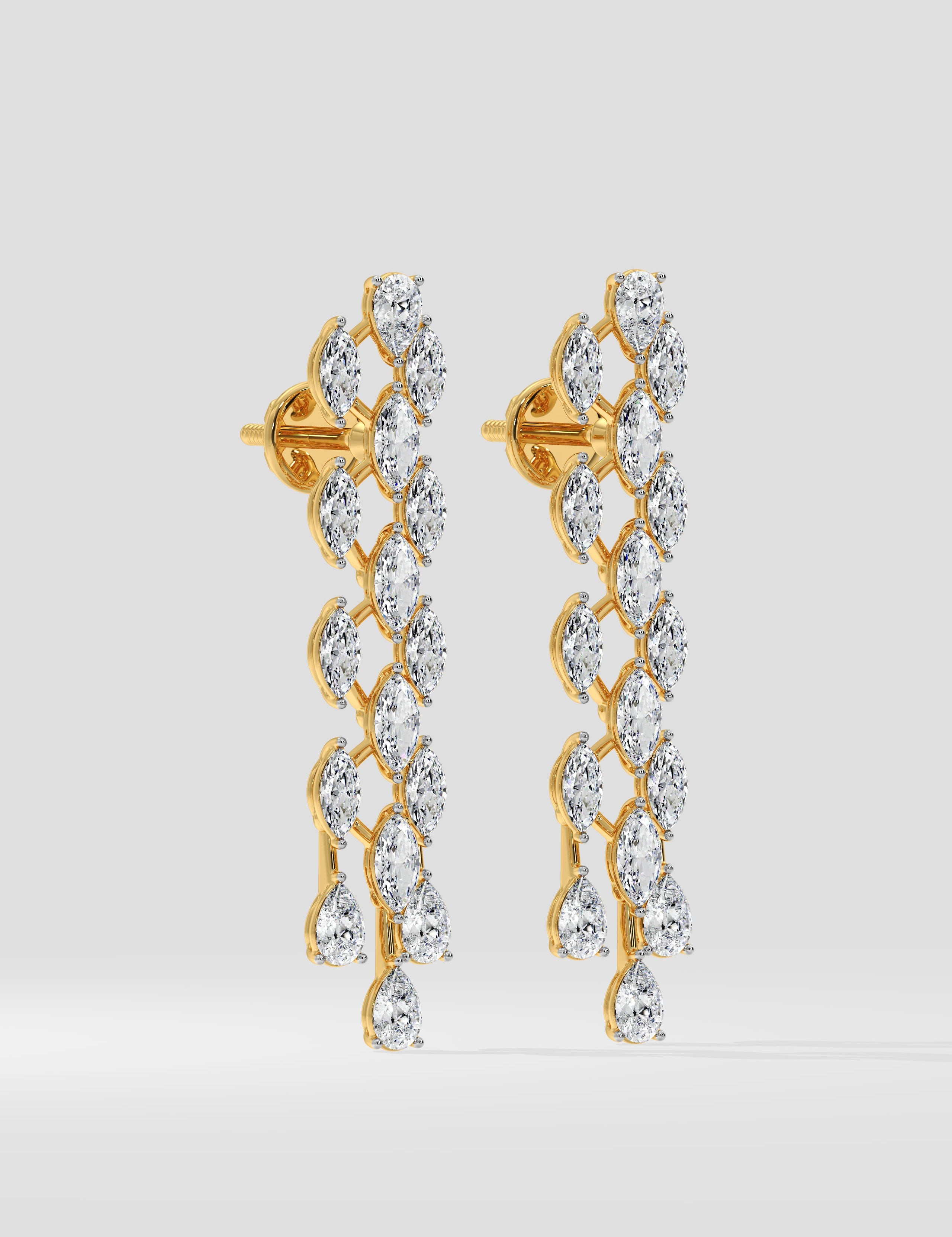 The Soirée Drop Earrings - House of Quadri