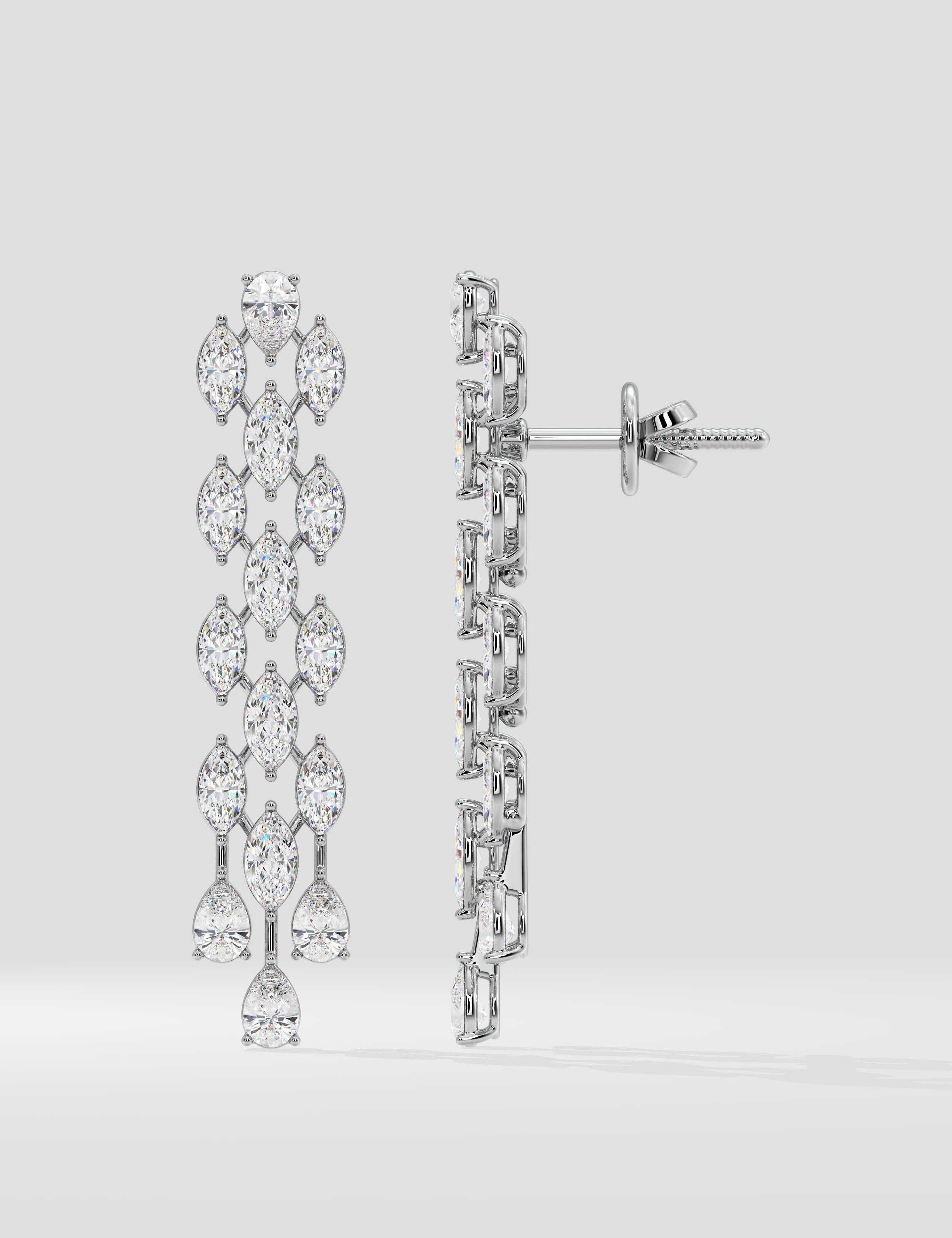 The Soirée Drop Earrings - House of Quadri