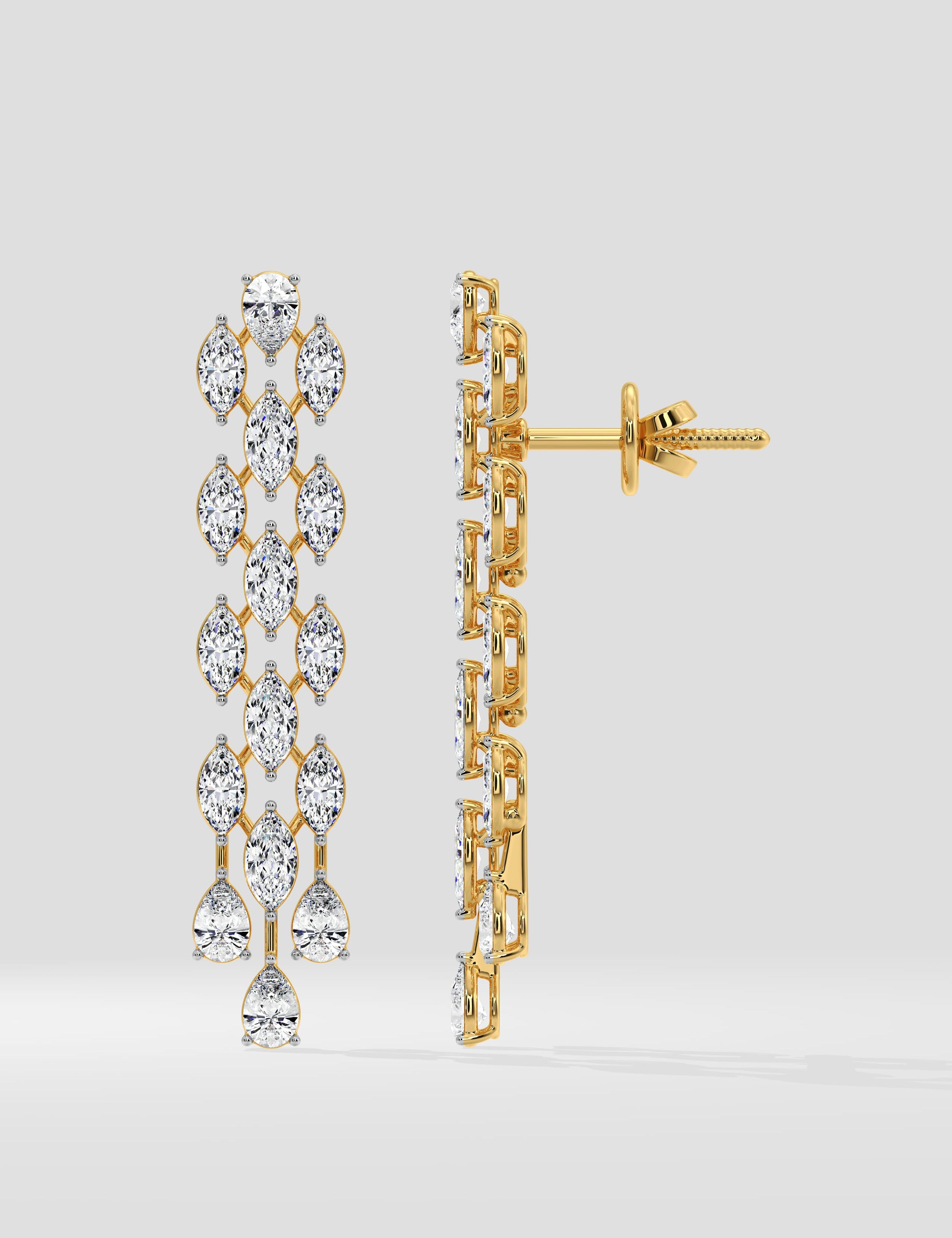 The Soirée Drop Earrings - House of Quadri