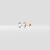 0.5 Ct Oval Studs - House of Quadri