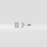 0.50 Ct Emerald Studs