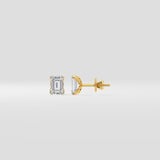 0.50 Ct Emerald Studs