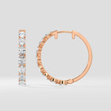 Oval Classic Hoops