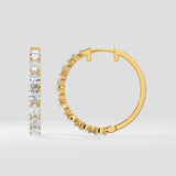 Oval Classic Hoops