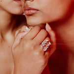 Illuminate Vertical Gap Ring - House Of Quadri