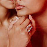 Illuminate Vertical Gap Ring - House Of Quadri