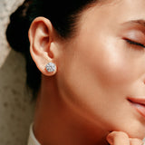 6 Ct Solitaire Studs