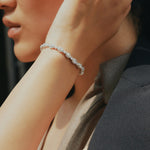 Oval Halo Bracelet - House Of Quadri