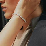 Oval Halo Bracelet - House Of Quadri