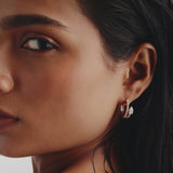 Ascella Pear Hoops