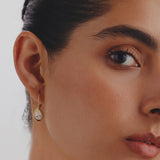 2 Ct Teardrop Earrings
