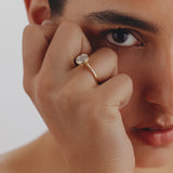 2.5 ct Bezel Solitaire Diamond Ring