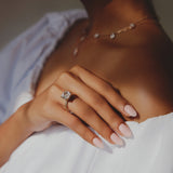 4 Ct Cushion Solitaire Diamond Ring