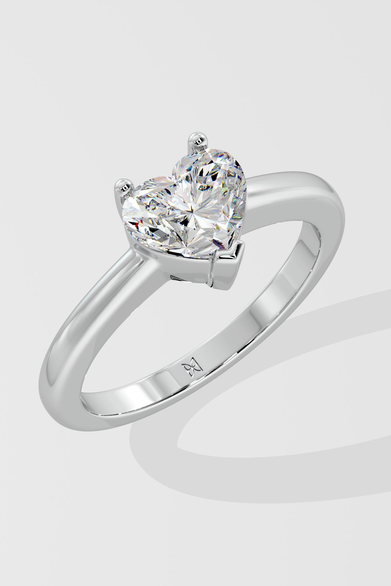 1 ct Heart Ring - House Of Quadri
