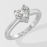 1 Ct Heart Diamond Ring