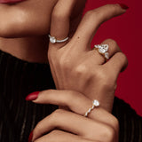 1 ct Vine Solitaire Diamond Ring