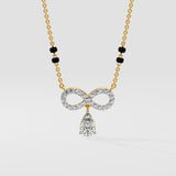 Infinity Pear Mangalsutra