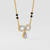 Infinity Pear Mangalsutra