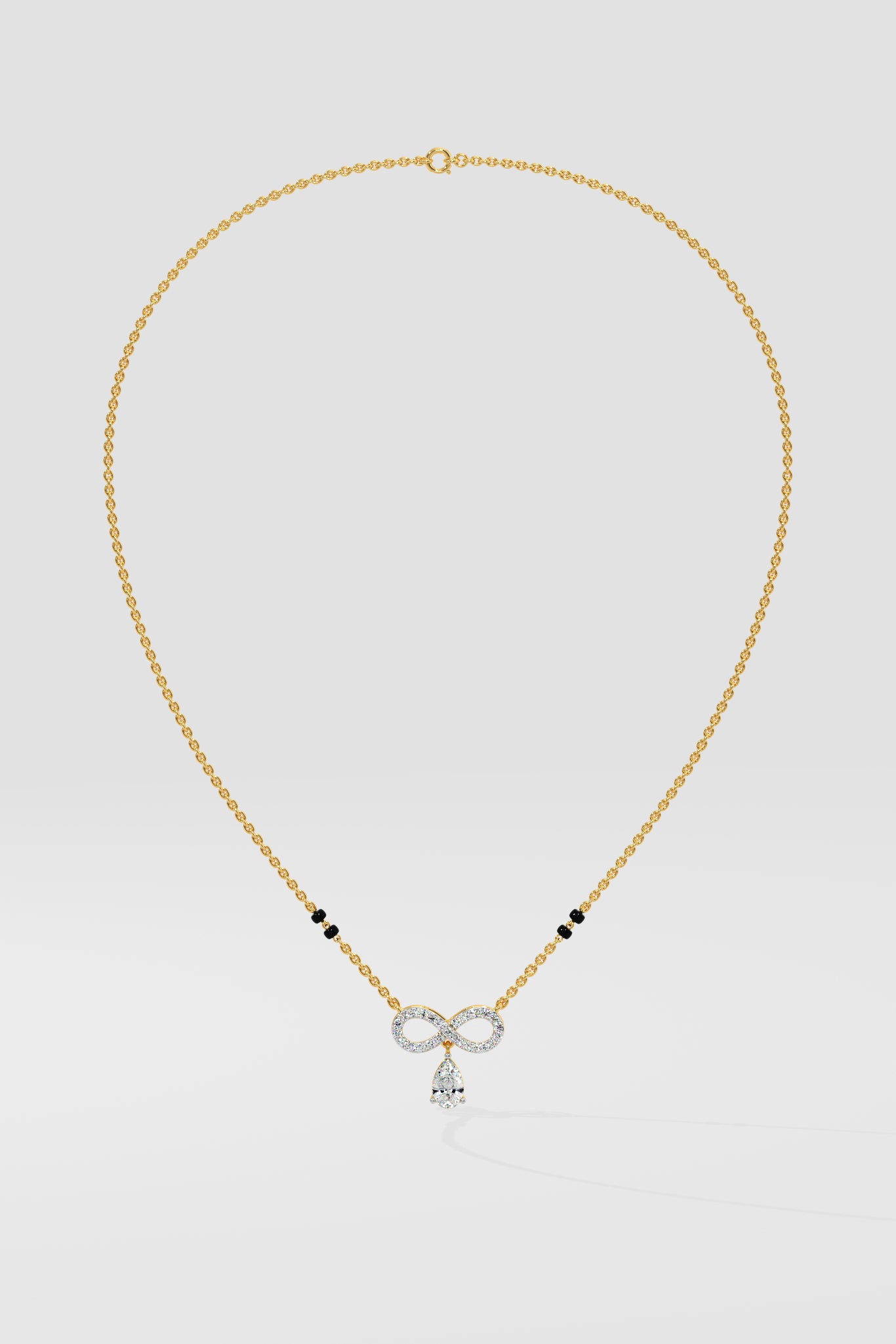 Infinity Pear Mangalsutra