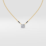 1 Ct Solitaire Mangalsutra