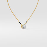 1 Ct Solitaire Mangalsutra