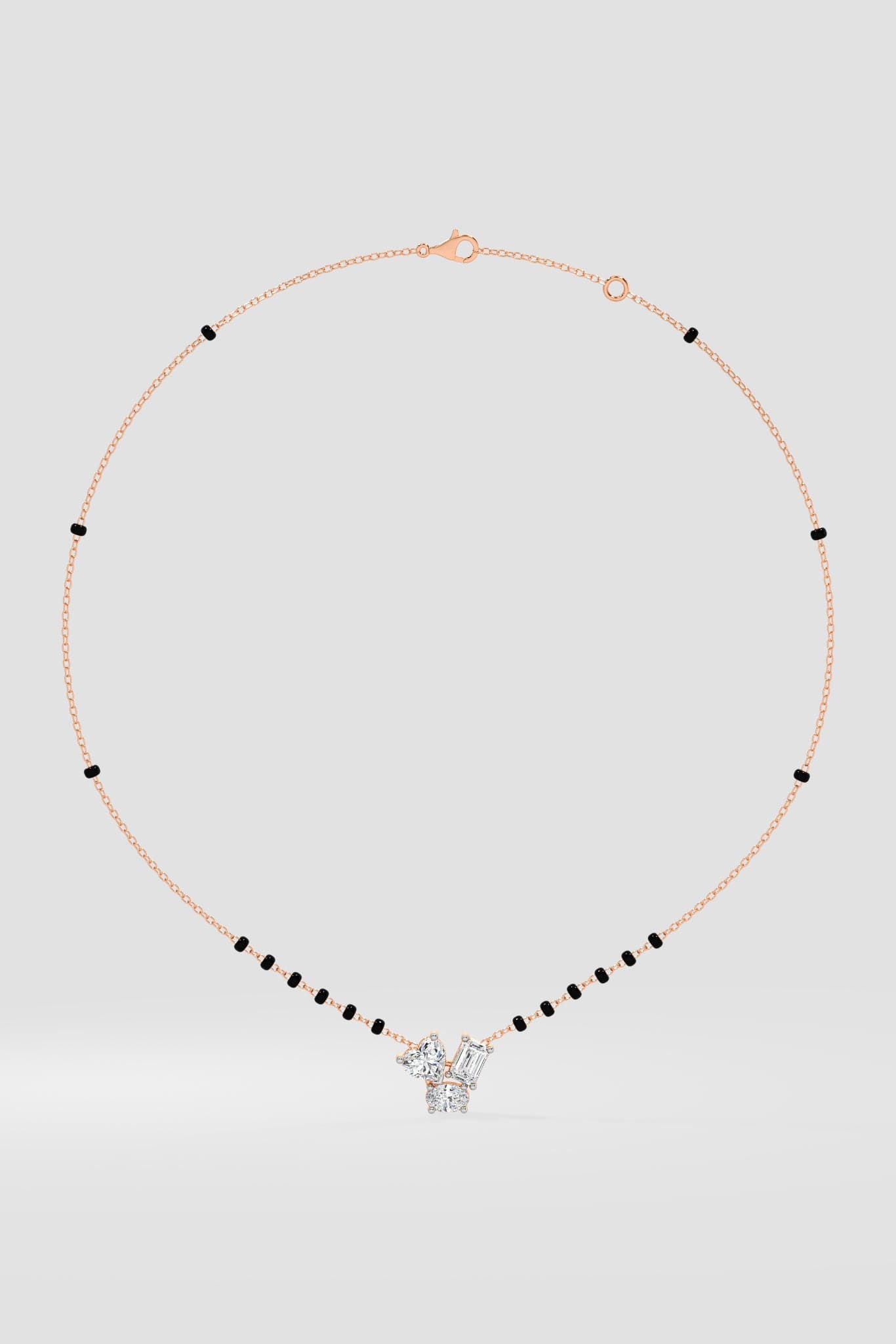 Trinity Heart Mangalsutra - House of Quadri