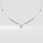 Trinity Heart Mangalsutra - House of Quadri