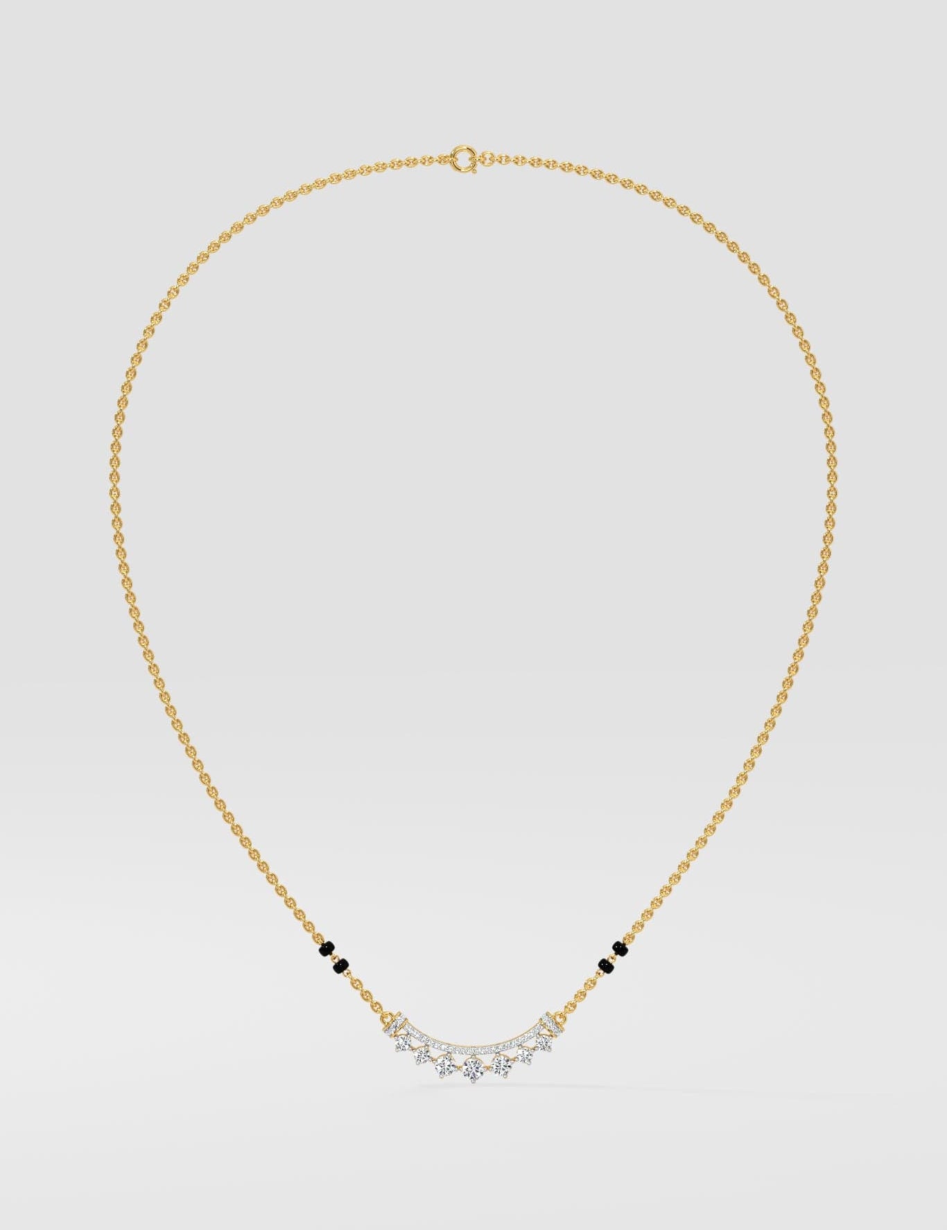 Seven Spark Mangalsutra - House of Quadri