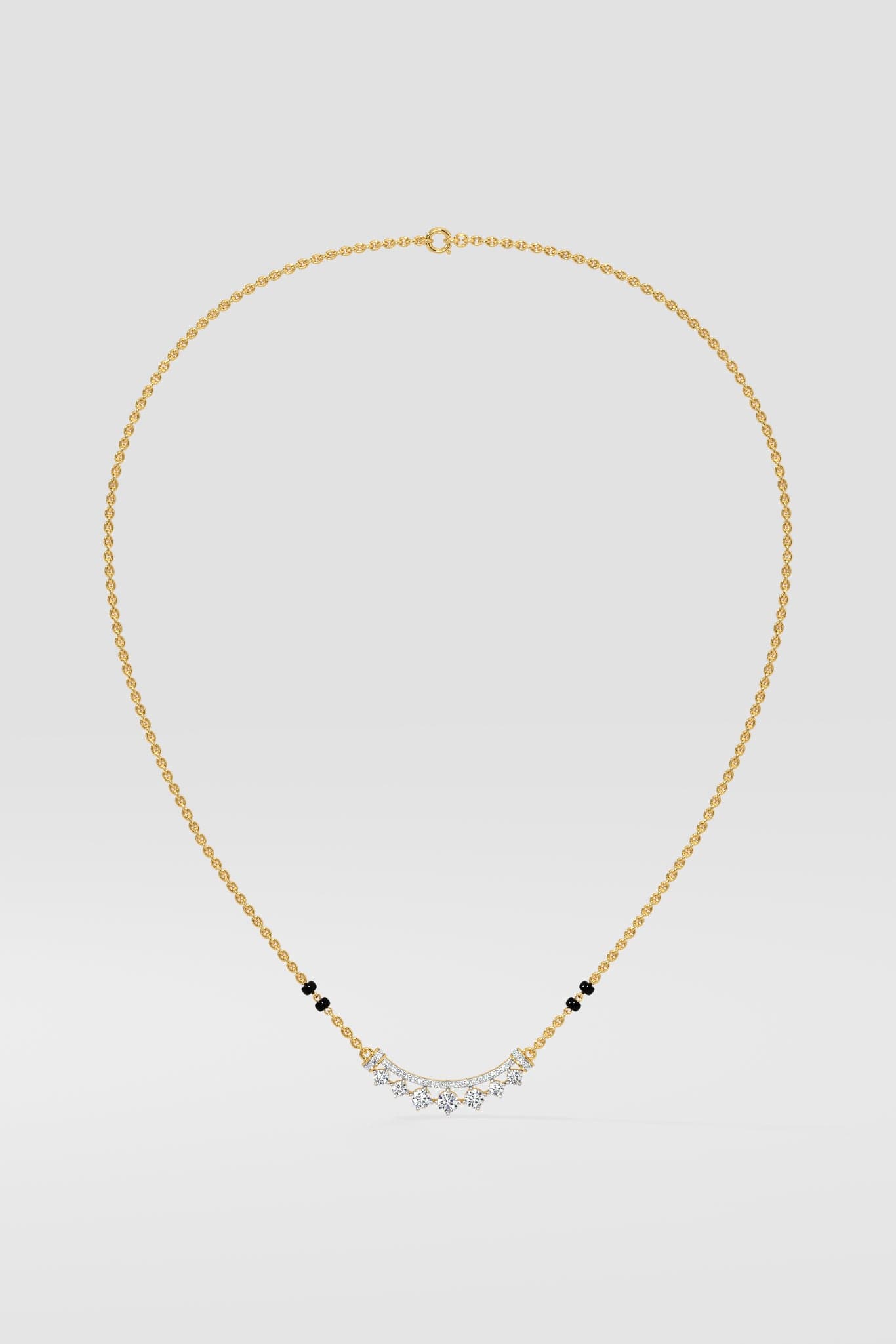 Seven Spark Mangalsutra - House of Quadri