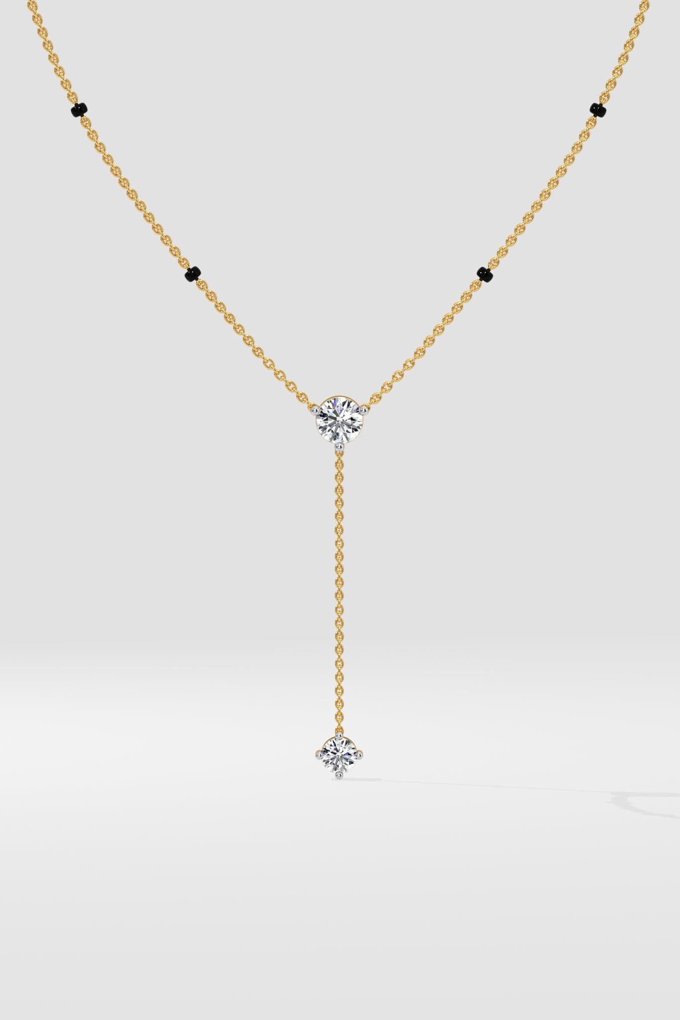 0.50 Ct Lariat Mangalsutra - House of Quadri