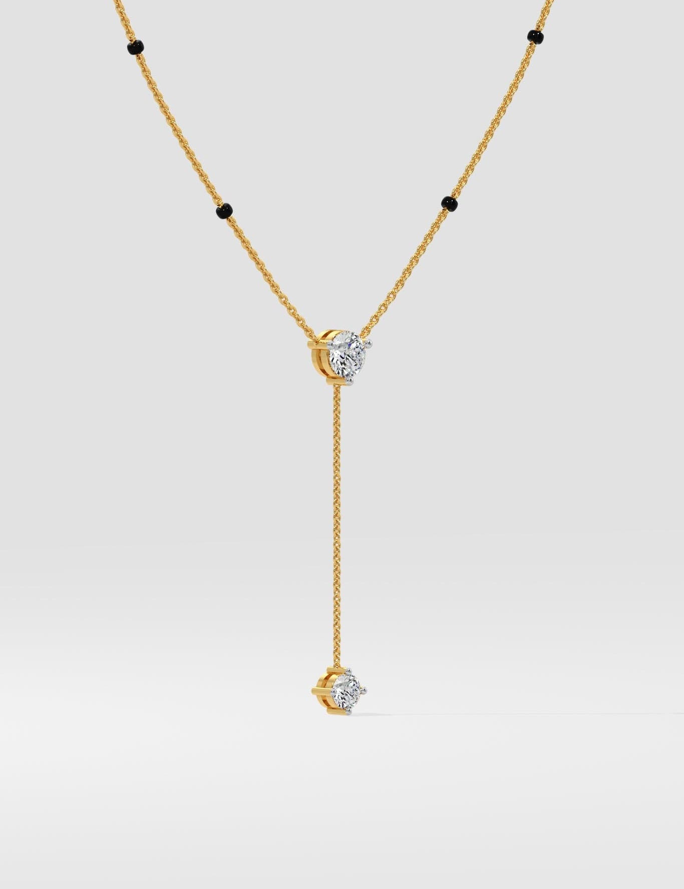 0.50 Ct Lariat Mangalsutra - House of Quadri