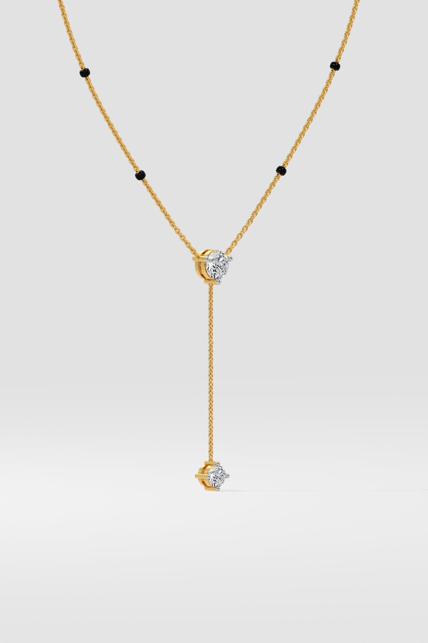 0.50 Ct Lariat Mangalsutra - House of Quadri