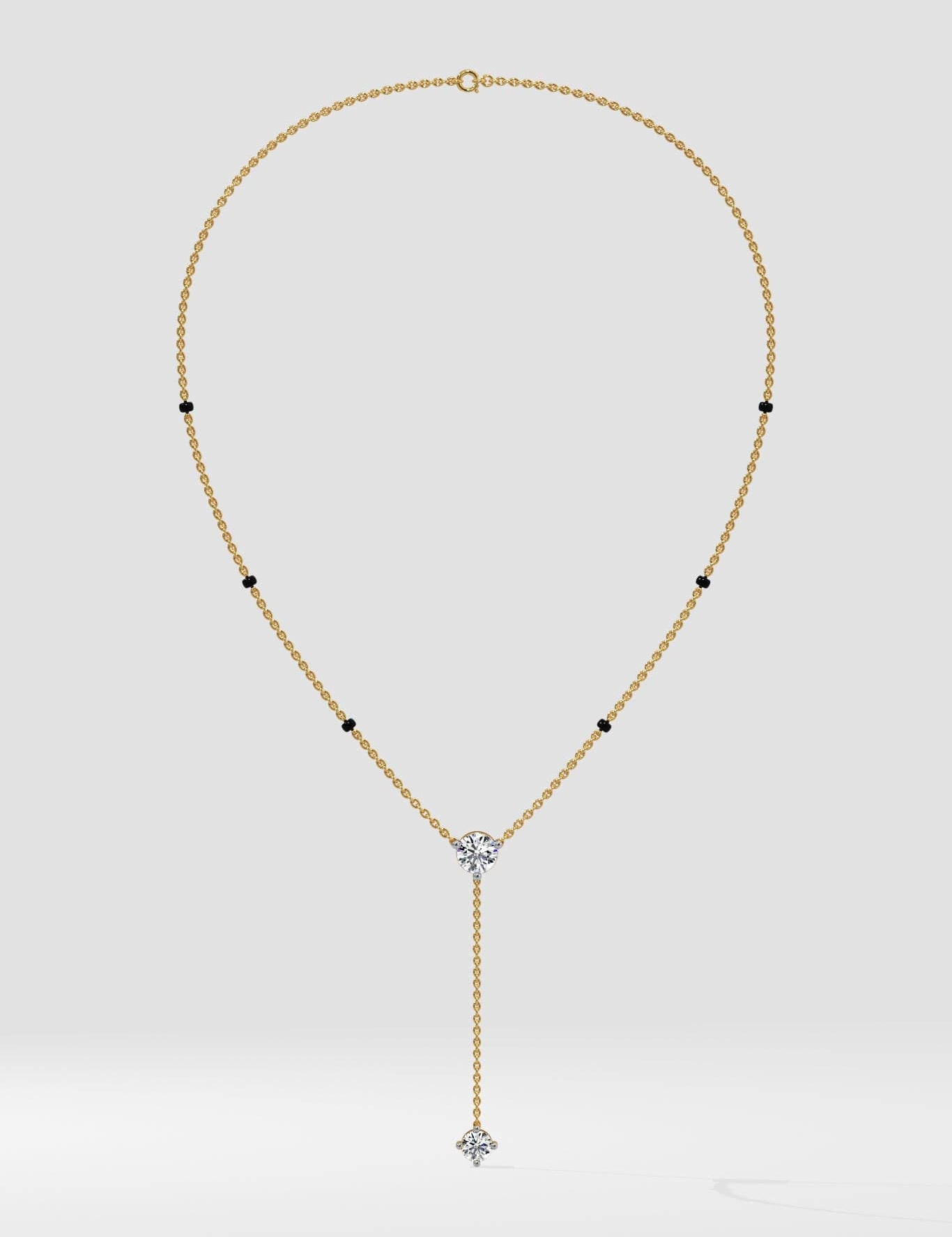 0.50 Ct Lariat Mangalsutra - House of Quadri