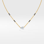 1 Ct Angular Pear Mangalsutra - House of Quadri