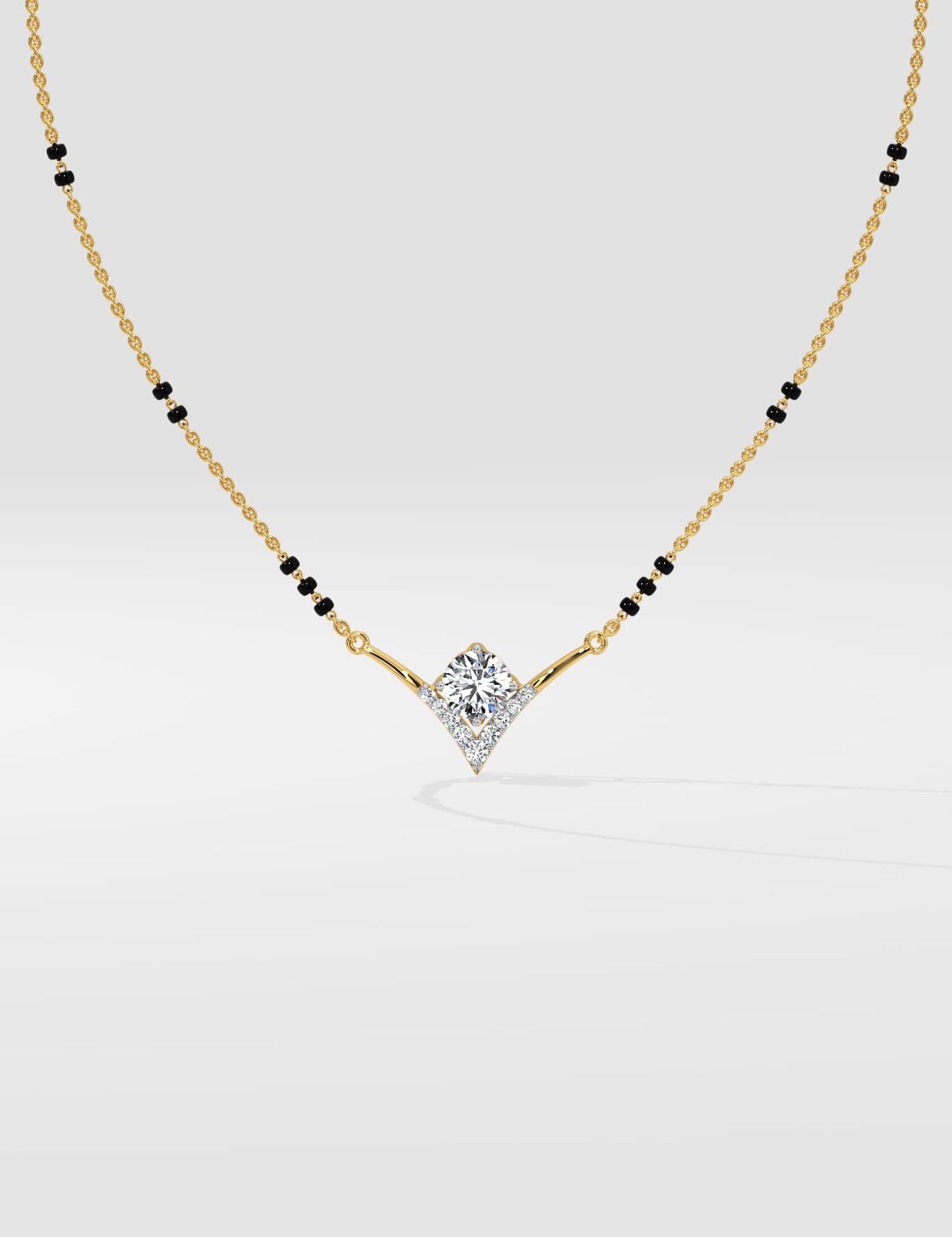 1 Ct Vow Mangalsutra - House of Quadri
