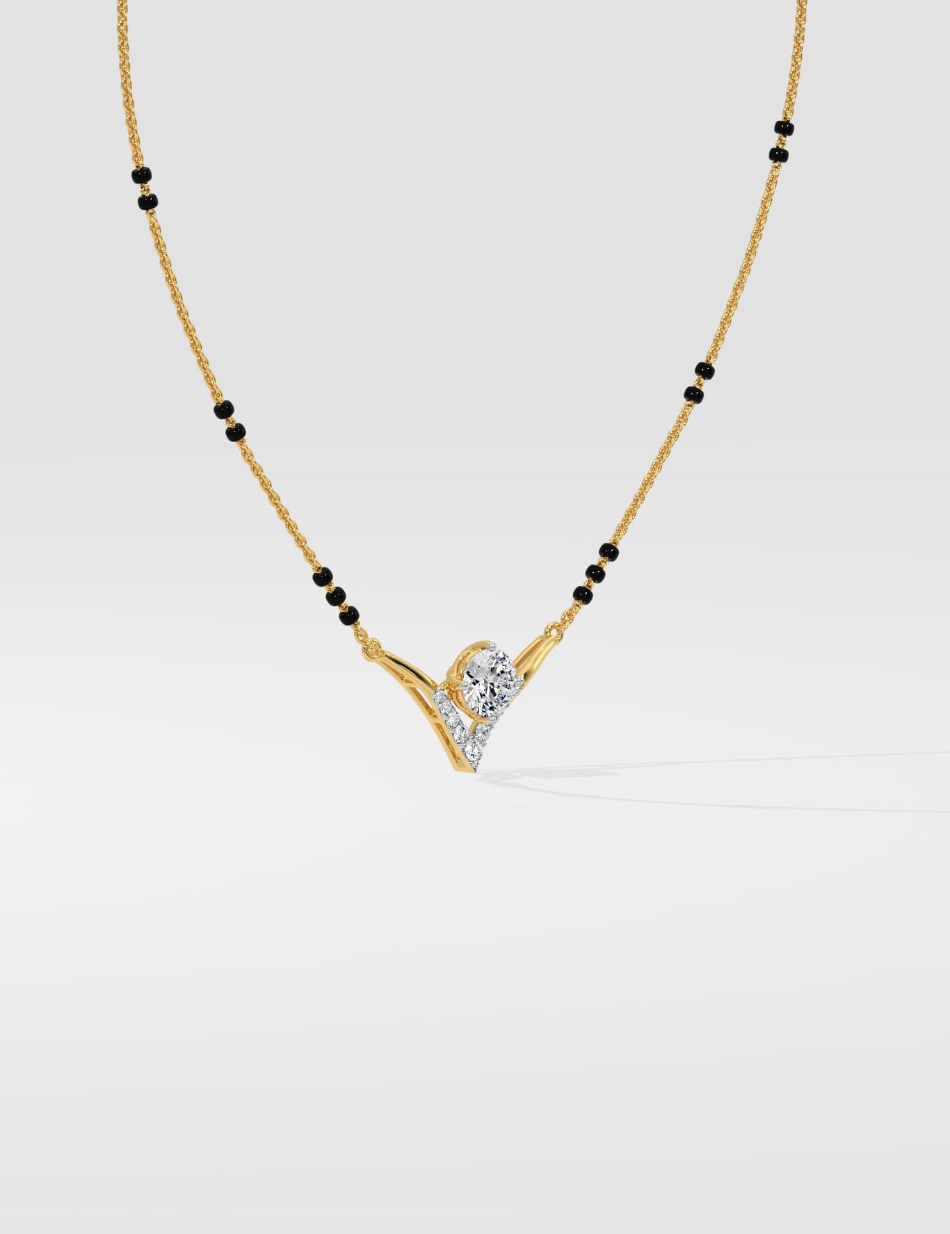 1 Ct Vow Mangalsutra - House of Quadri