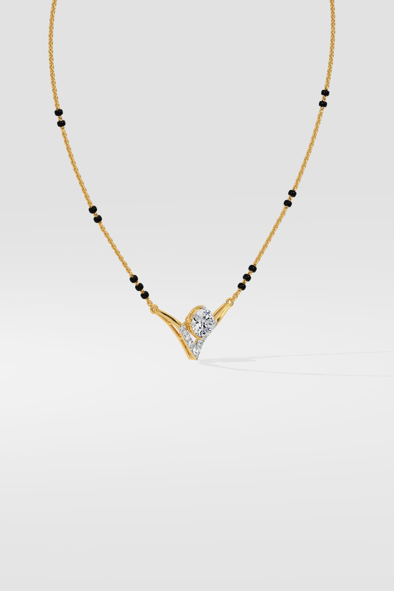 1 Ct Vow Mangalsutra - House of Quadri