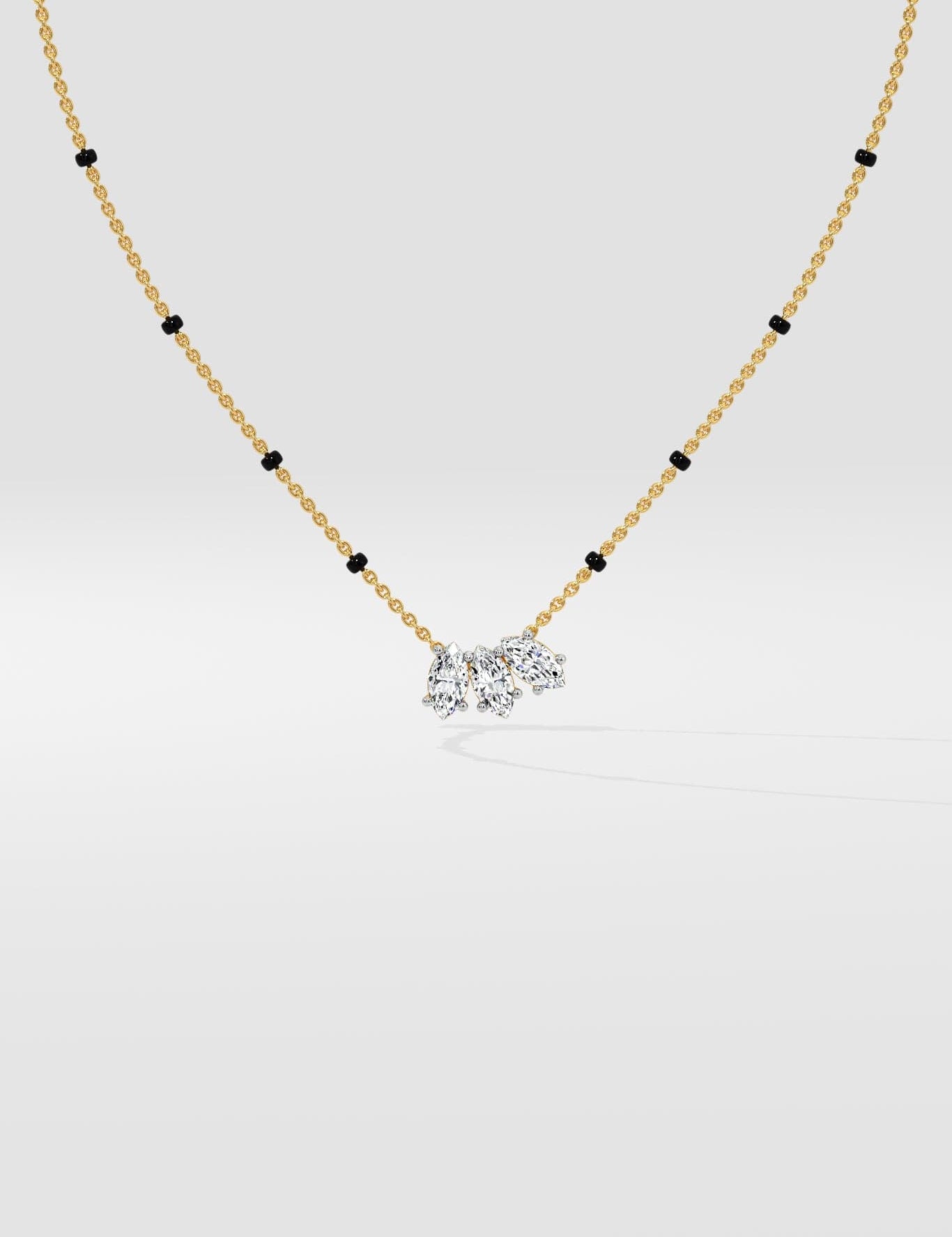 Marquise Trio Mangalsutra - House of Quadri