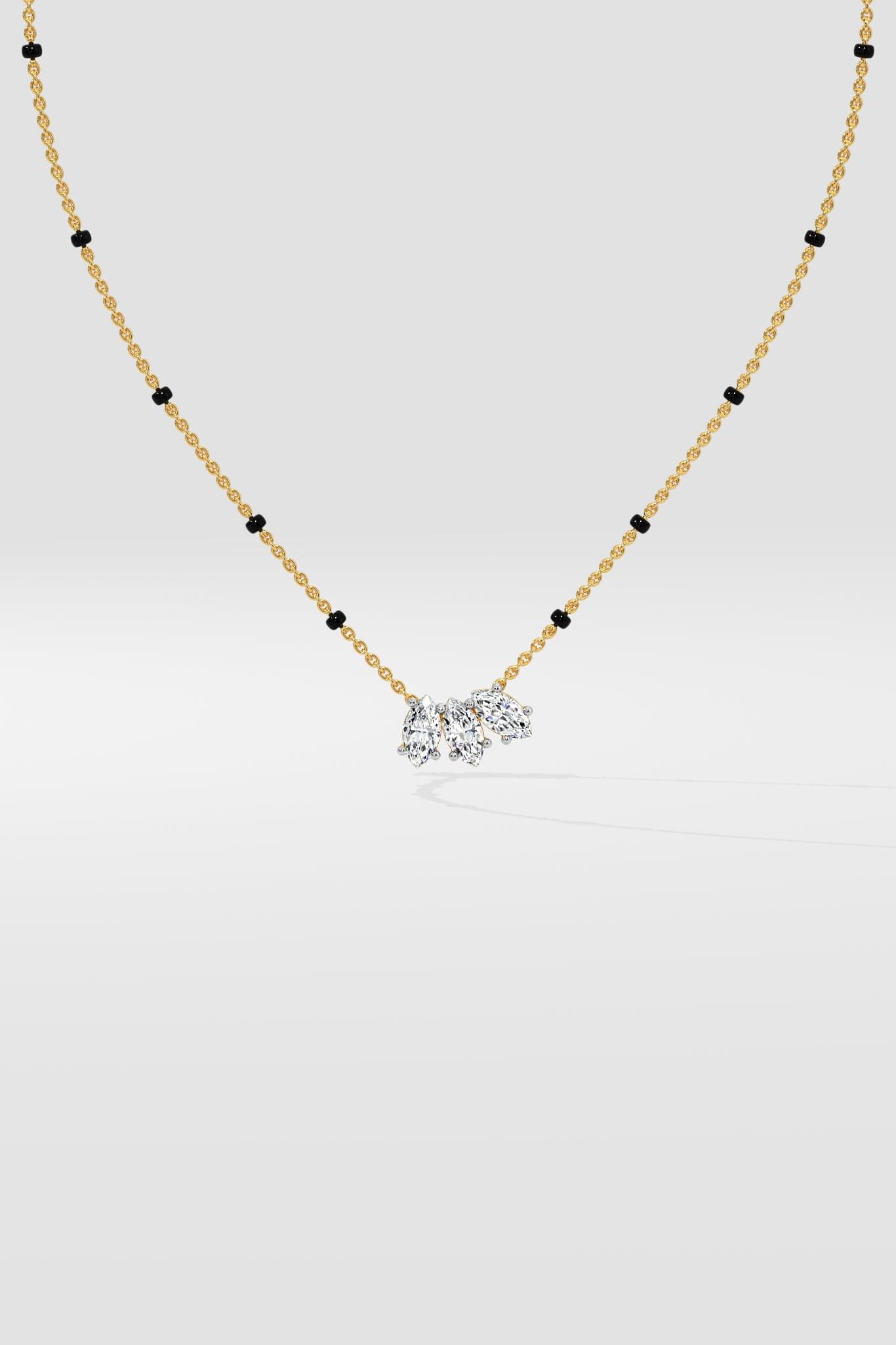 Marquise Trio Mangalsutra - House of Quadri
