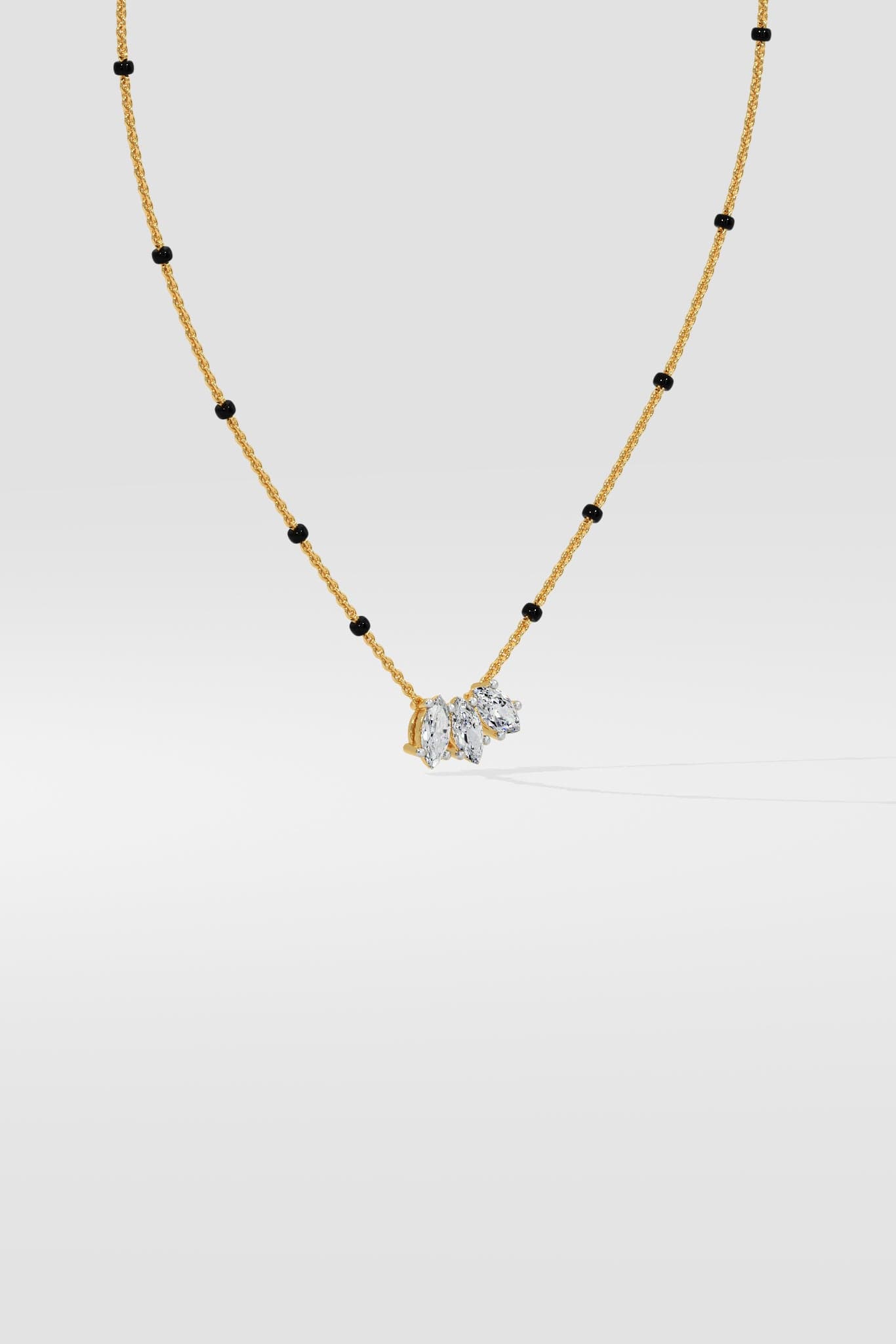 Marquise Trio Mangalsutra - House of Quadri