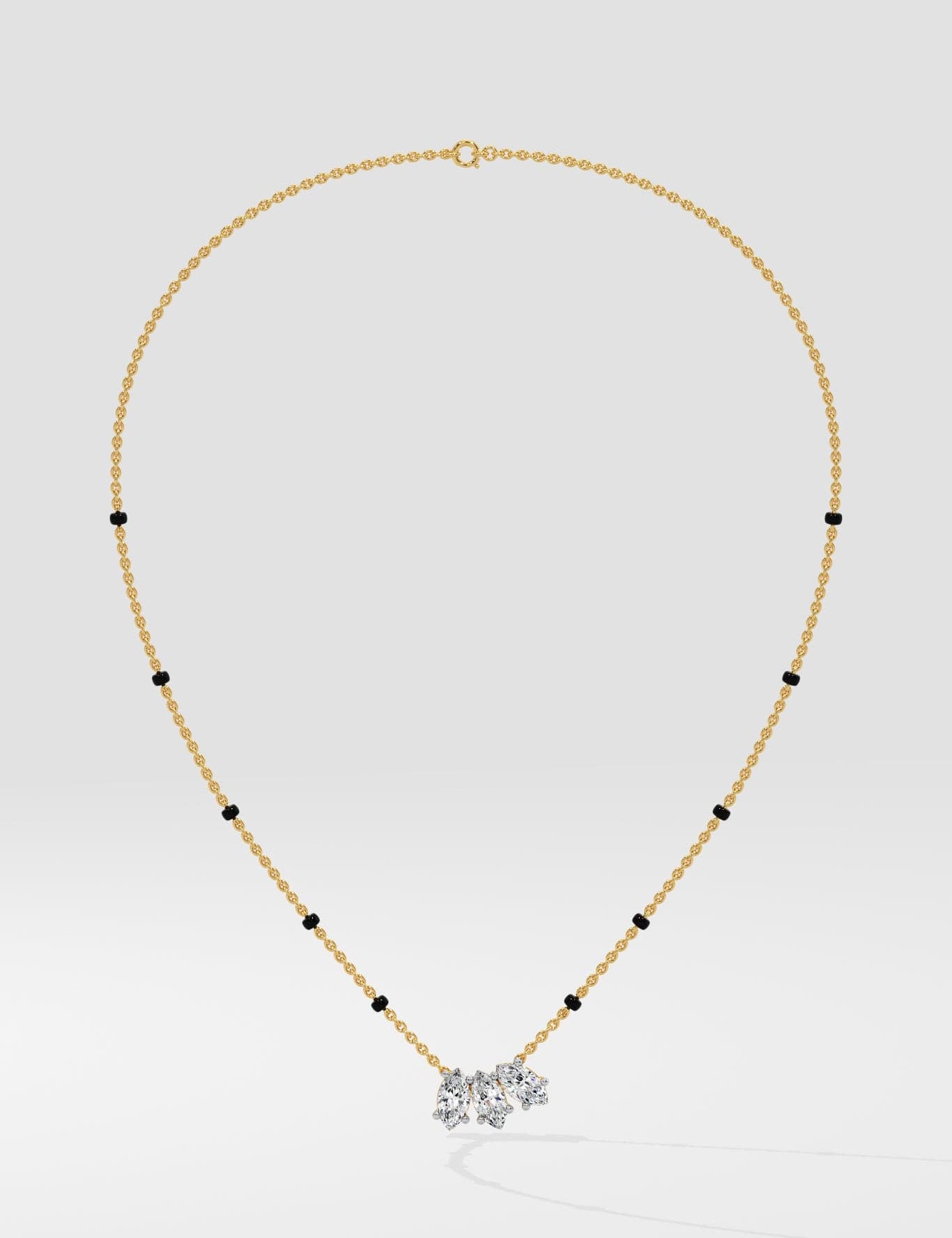 Marquise Trio Mangalsutra - House of Quadri