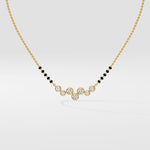 Serelle Bezel Mangalsutra - House of Quadri