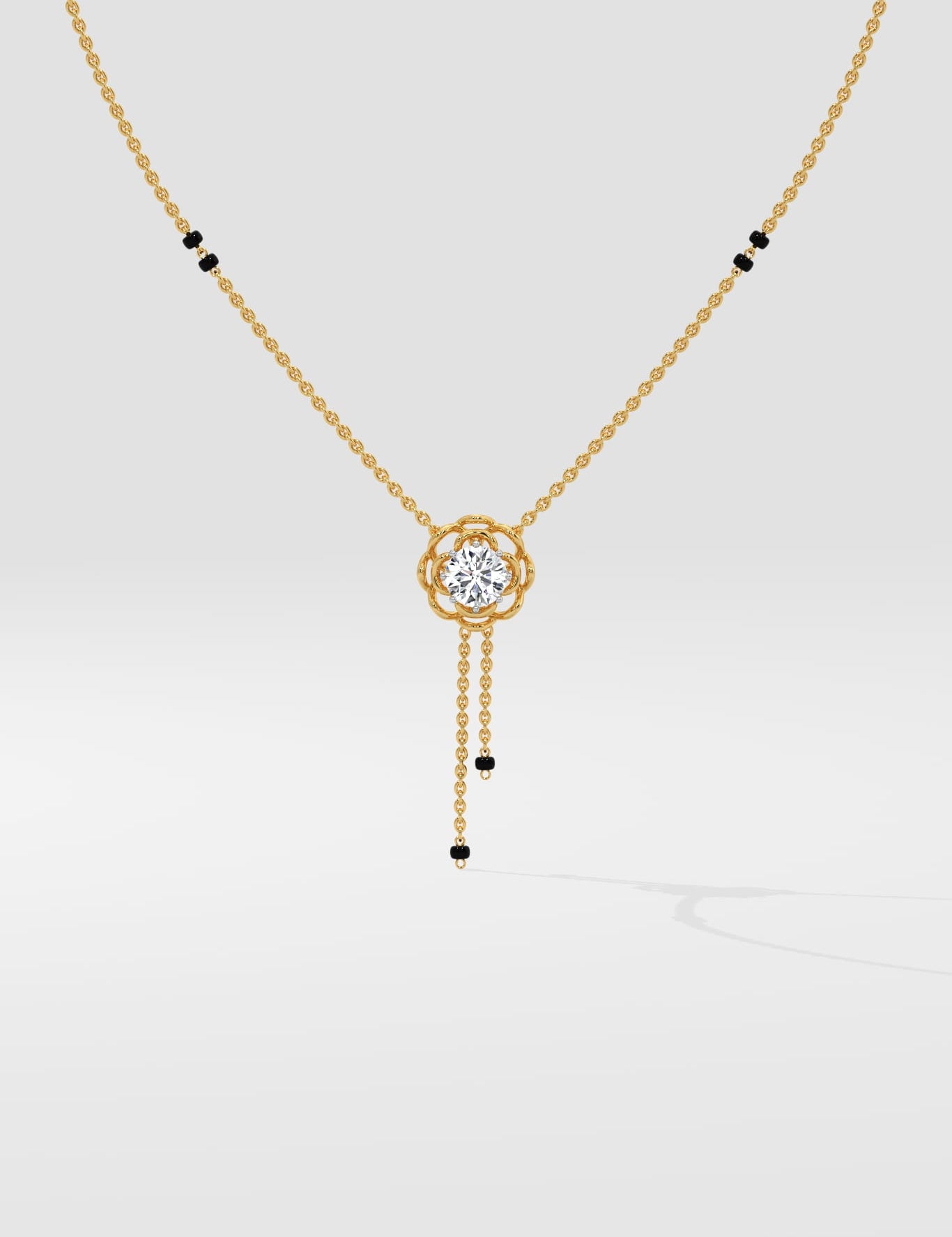1 Ct Florette Mangalsutra - House of Quadri